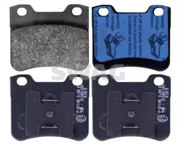 Комплект тормозных колодок, дисковый тормоз SWAG купить